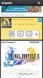 Mobile Screenshot of finalfantasy--x.skyrock.com