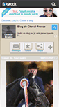 Mobile Screenshot of cheval-france.skyrock.com