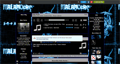 Desktop Screenshot of malanoche-officiel.skyrock.com