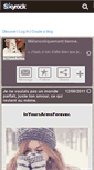Mobile Screenshot of inyourarmsforever.skyrock.com