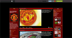 Desktop Screenshot of gloryunited.skyrock.com
