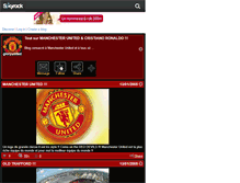 Tablet Screenshot of gloryunited.skyrock.com