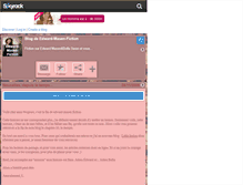 Tablet Screenshot of edward-masen-fiction.skyrock.com