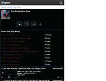 Tablet Screenshot of dirtymoneymuzik.skyrock.com