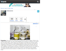Tablet Screenshot of huile-de-ricin.skyrock.com