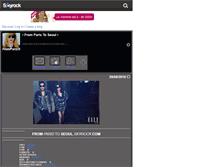 Tablet Screenshot of fromparistoseoul.skyrock.com
