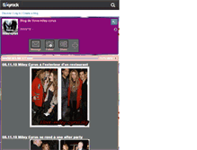 Tablet Screenshot of 1love-miley-cyrus.skyrock.com