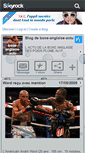 Mobile Screenshot of boxe-anglaise-actu.skyrock.com