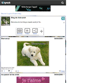 Tablet Screenshot of chat-sarah.skyrock.com
