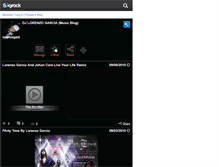 Tablet Screenshot of dj-lorenzogarcia.skyrock.com