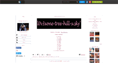 Desktop Screenshot of l0v3xone-tree-hill-x.skyrock.com