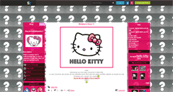 Desktop Screenshot of hellokittyaddict.skyrock.com