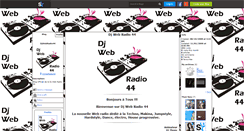 Desktop Screenshot of djwebradio44.skyrock.com