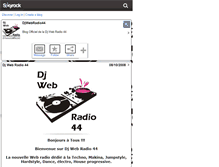 Tablet Screenshot of djwebradio44.skyrock.com