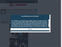 Tablet Screenshot of justinworldfr.skyrock.com