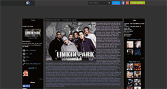 Desktop Screenshot of linkin-lp-park.skyrock.com