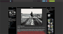 Desktop Screenshot of mister-v-and-co.skyrock.com