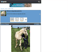 Tablet Screenshot of cheval-arabe.skyrock.com