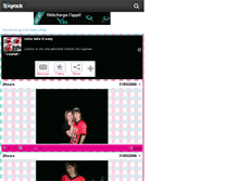 Tablet Screenshot of i-sarah.skyrock.com