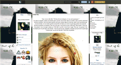 Desktop Screenshot of missrebelle95.skyrock.com