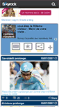 Mobile Screenshot of cyclisme-transferts.skyrock.com