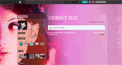 Desktop Screenshot of loubna.skyrock.com