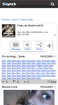 Mobile Screenshot of filles-de-madinina972.skyrock.com
