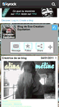 Mobile Screenshot of eco-creation-equitation.skyrock.com