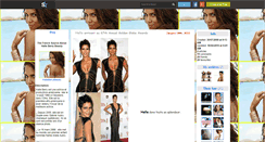 Desktop Screenshot of halleberrybeauty.skyrock.com