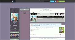 Desktop Screenshot of gleeclubofficial.skyrock.com