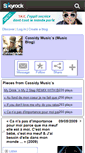 Mobile Screenshot of cassidyxmusics.skyrock.com