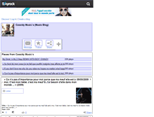 Tablet Screenshot of cassidyxmusics.skyrock.com
