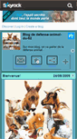 Mobile Screenshot of defense-animal-du-62.skyrock.com