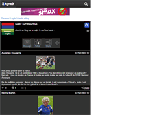 Tablet Screenshot of floreal-rugby.skyrock.com