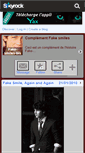 Mobile Screenshot of fake-smiles-bis.skyrock.com