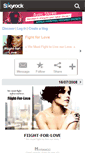 Mobile Screenshot of fiight-for-love.skyrock.com