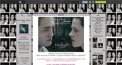 Desktop Screenshot of edward--twilight--bella.skyrock.com