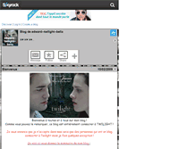 Tablet Screenshot of edward--twilight--bella.skyrock.com