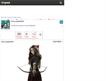 Tablet Screenshot of anna--popplewell.skyrock.com