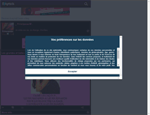 Tablet Screenshot of principesa-m.skyrock.com