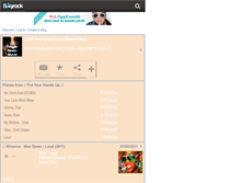 Tablet Screenshot of fergie-news-music.skyrock.com