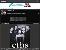 Tablet Screenshot of eths43.skyrock.com
