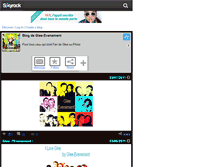 Tablet Screenshot of glee-evenement.skyrock.com