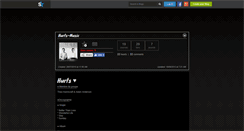 Desktop Screenshot of hurts-music.skyrock.com