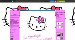 Desktop Screenshot of laboutiquehellokitty.skyrock.com