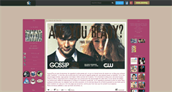 Desktop Screenshot of gossip-girl-du33.skyrock.com