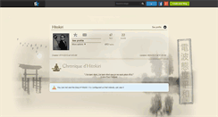 Desktop Screenshot of hitokiri.skyrock.com