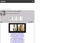 Tablet Screenshot of anne-sophie-b.skyrock.com