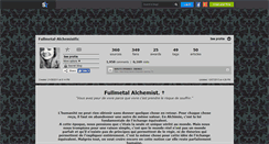 Desktop Screenshot of fullmetal-alchemistfic.skyrock.com