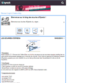 Tablet Screenshot of ecuries-epieds.skyrock.com